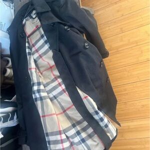 Burberry Black Trench Coat